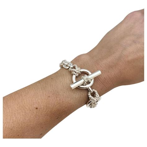 hermes bracelet argent femme
